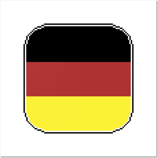 Germany flag Posters and Art